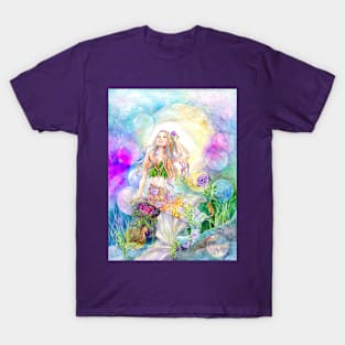 Sea Rose Mermaid T-Shirt